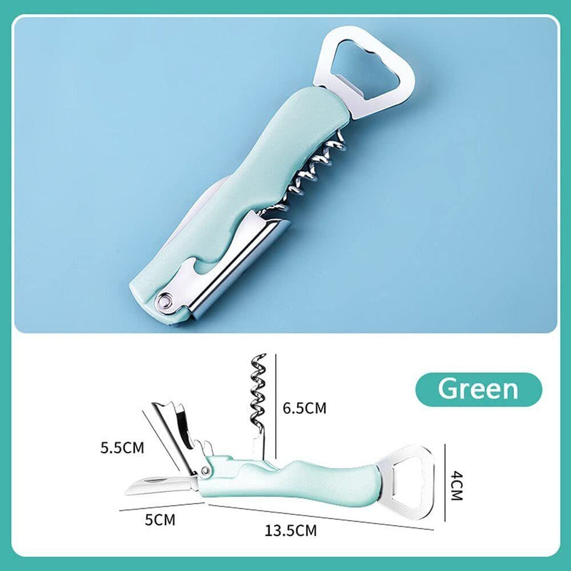 2 Pack, Corkscrew Opener, Wine Bottle Opener, Beer Bottle Opener, Bottle Opener