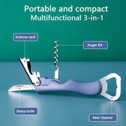 2 Pack, Corkscrew Opener, Wine Bottle Opener, Beer Bottle Opener, Bottle Opener