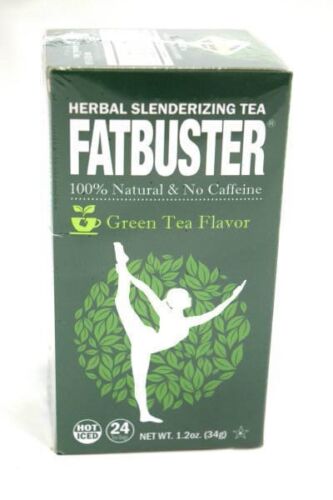 2 Boxes Fatbuster Herbal Slenderizing Tea Green Tea Weight Loss Diet 24 Tea Bags